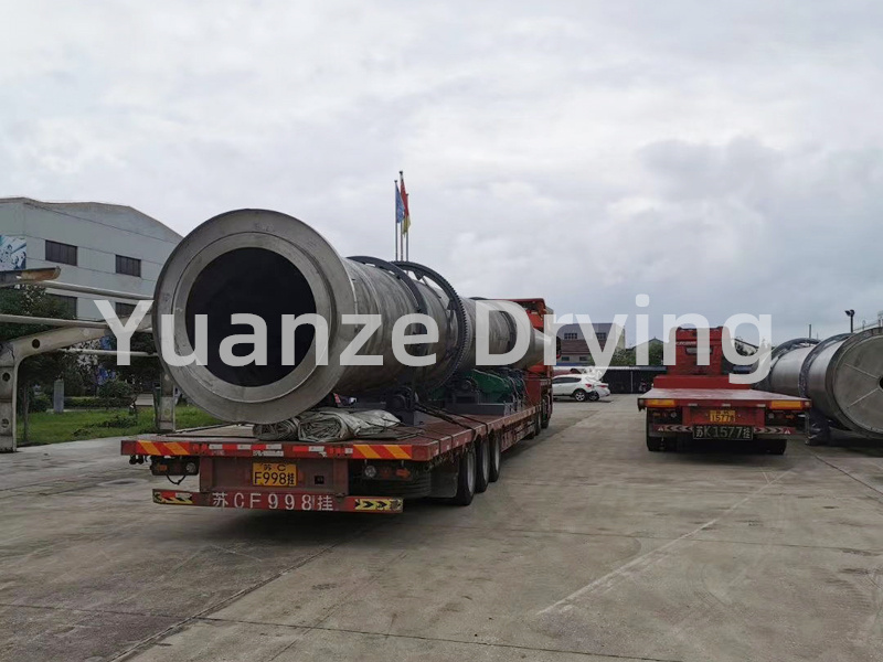  HZG series rotary drum dryer 